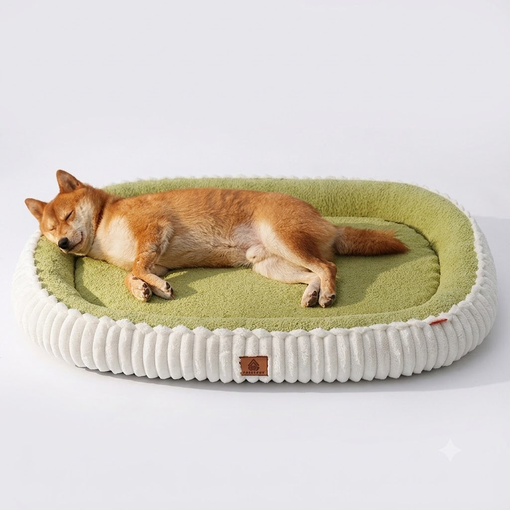 Cama ortopédica de inverno para cães