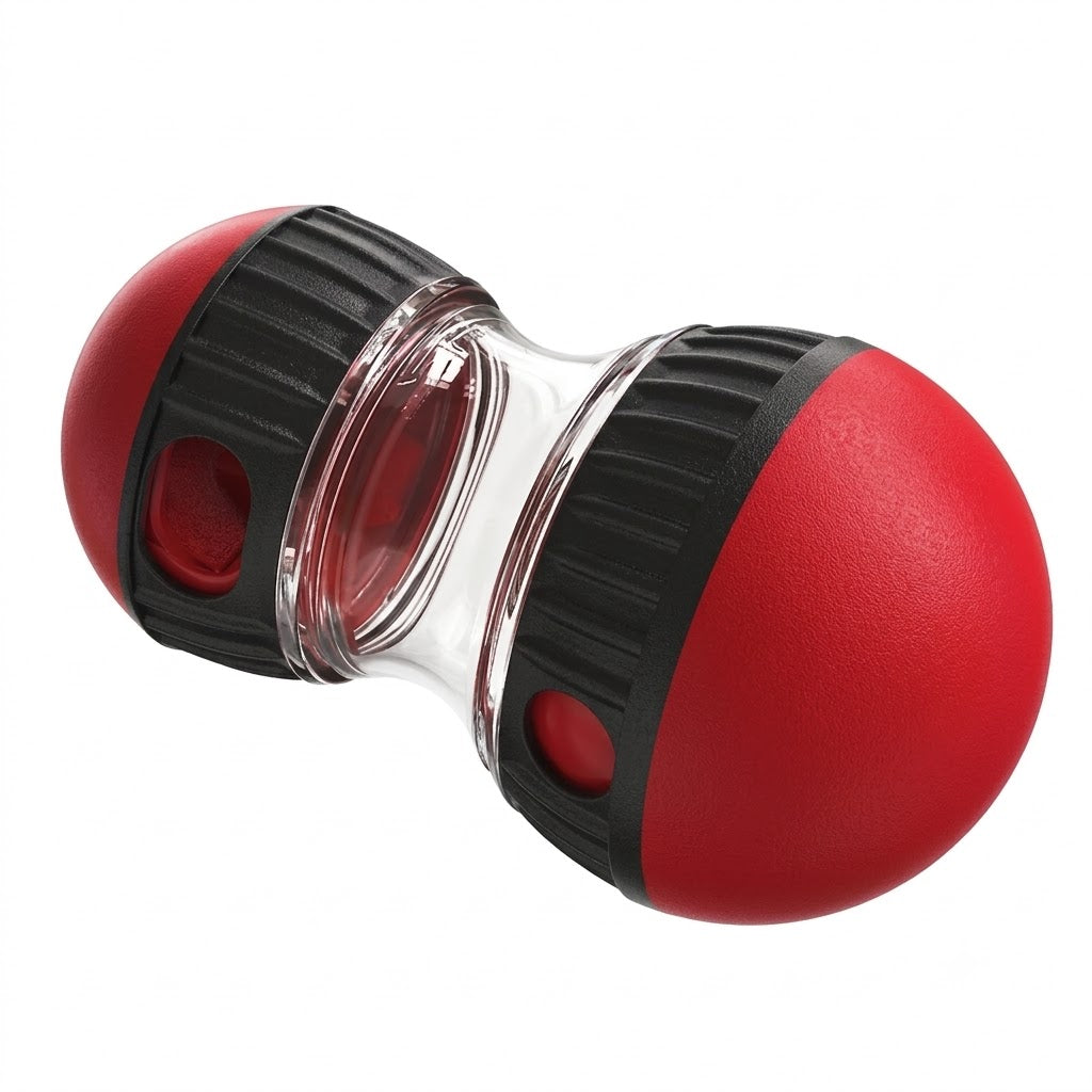 Brinquedo dispensador de petiscos