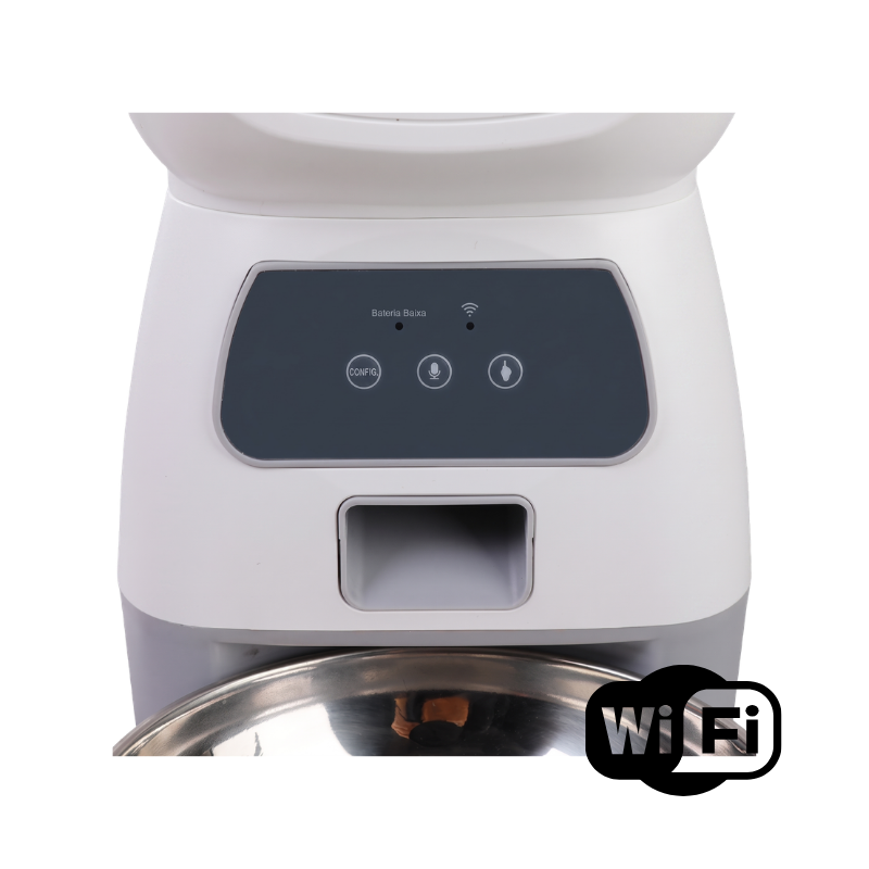 Alimentador automático para animais de estimação, 3,5l, wi-fi