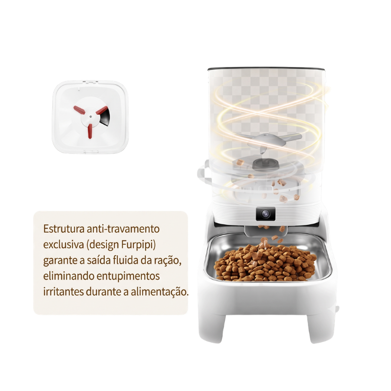 Alimentador inteligente para animais de estimação