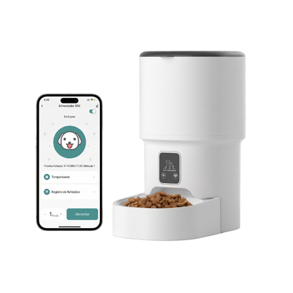 Novo Alimentador Automático de Animais de Estimação